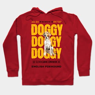 Doggy English Foxhound Hoodie